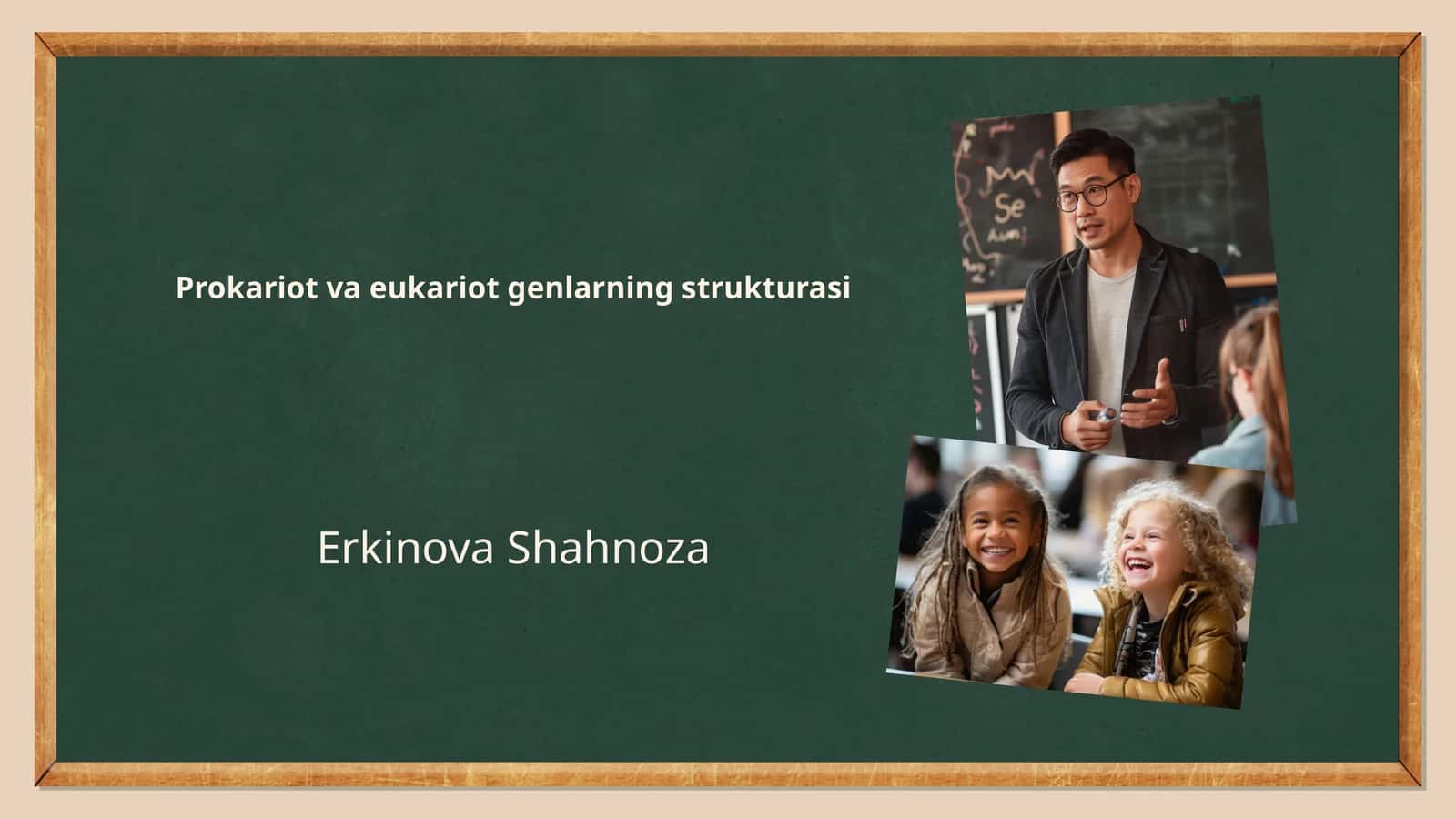 Prokariot va eukariot genlarning strukturasi