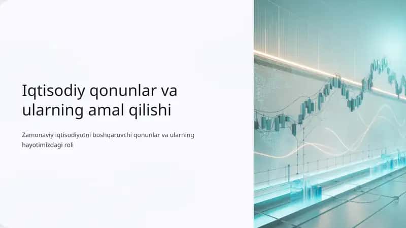 Iqtisodiy qonunlar va ularning amal qilishi