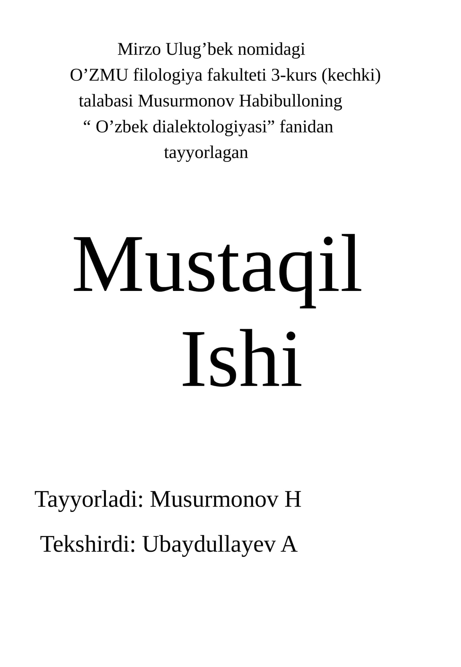 Jizzax viloyat, Do‘stlik tumani Manas mahallasi shevasining o‘ziga xos xususiyatlari