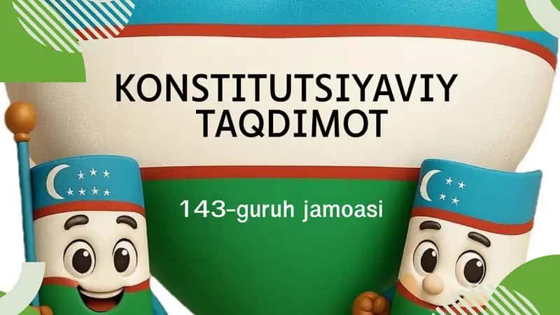Konstitutsiya haqida taqdimot