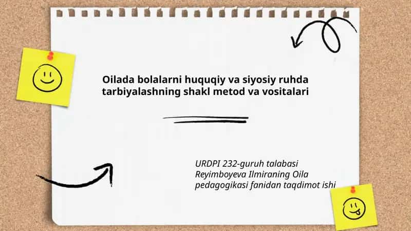 Oila pedagogikasi