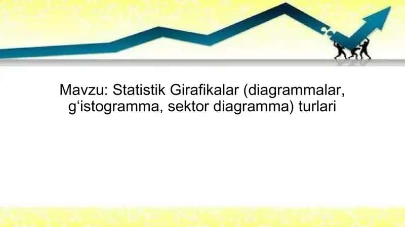 Statistik Grafikalar (diagrammalar, gʻistogramma, sektordiagramma)