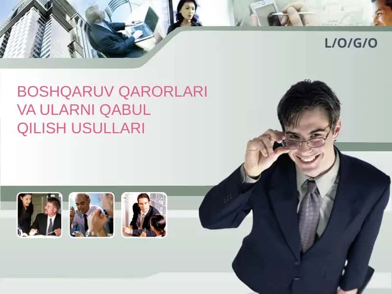 Boshqaruv Qarorlari