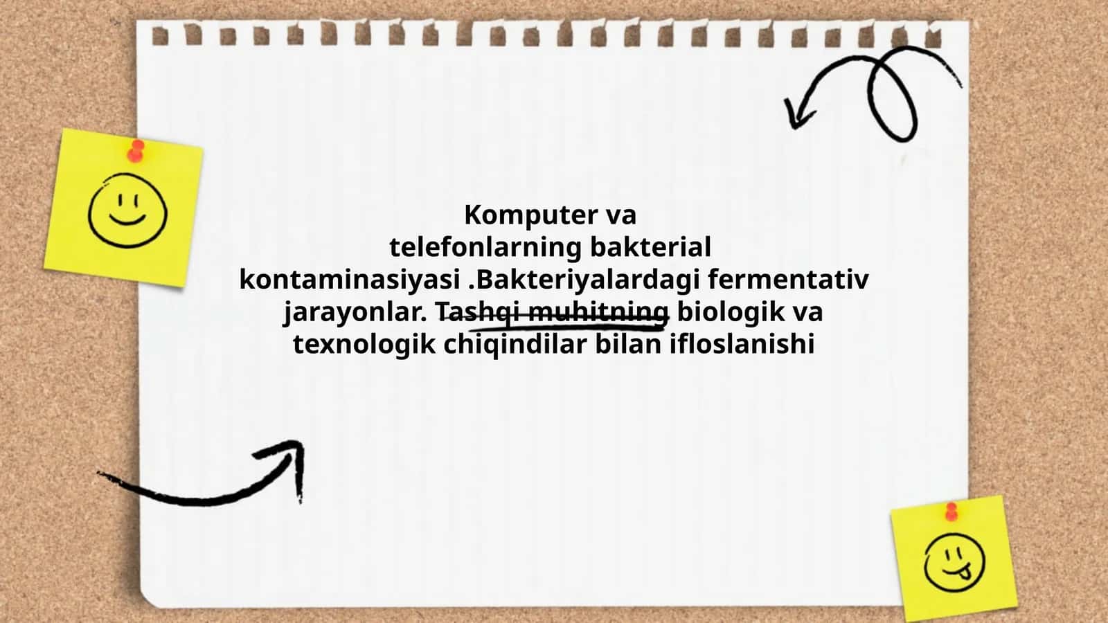 Komputer va telefonlarning bakterial kontaminasiyasi