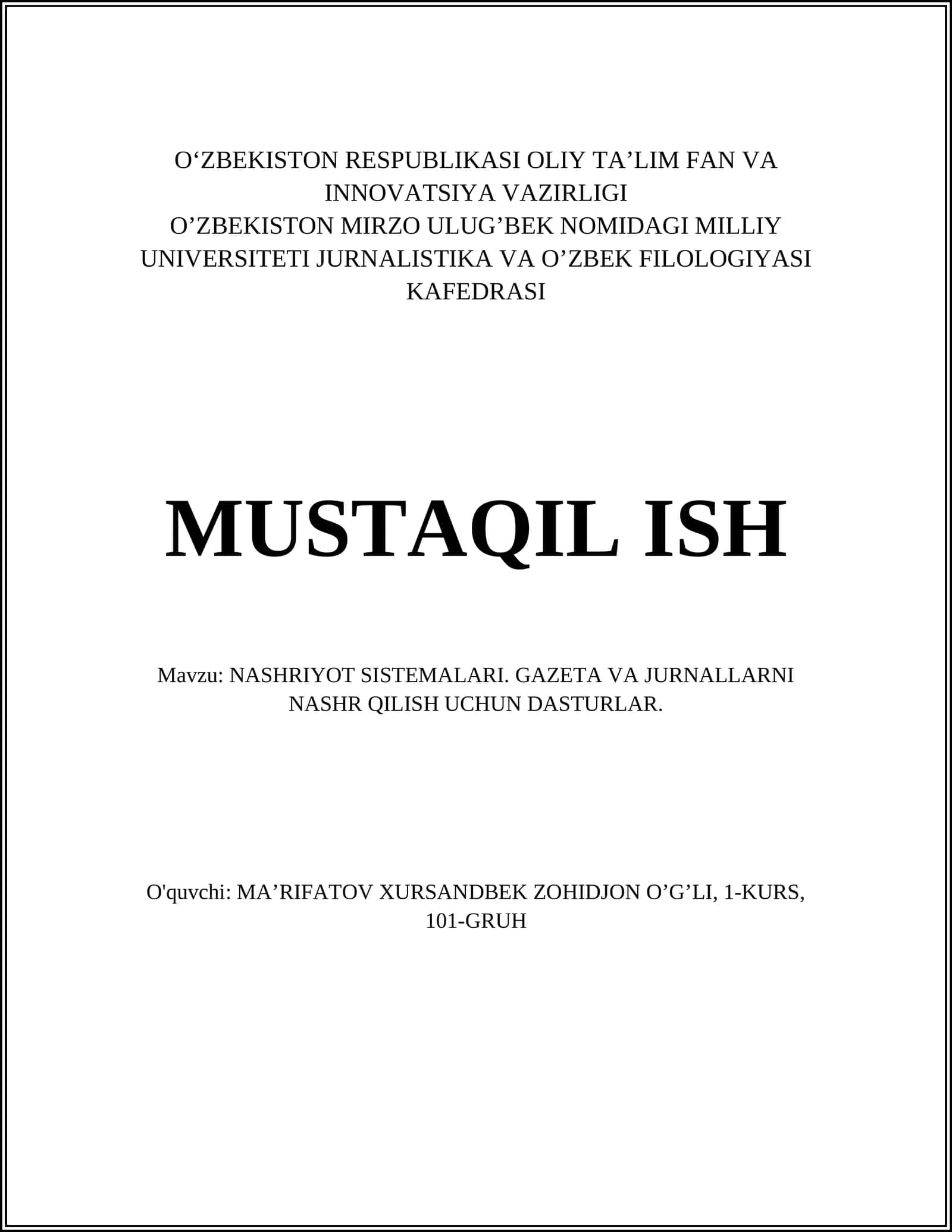 Nashriyot Sistemalari
