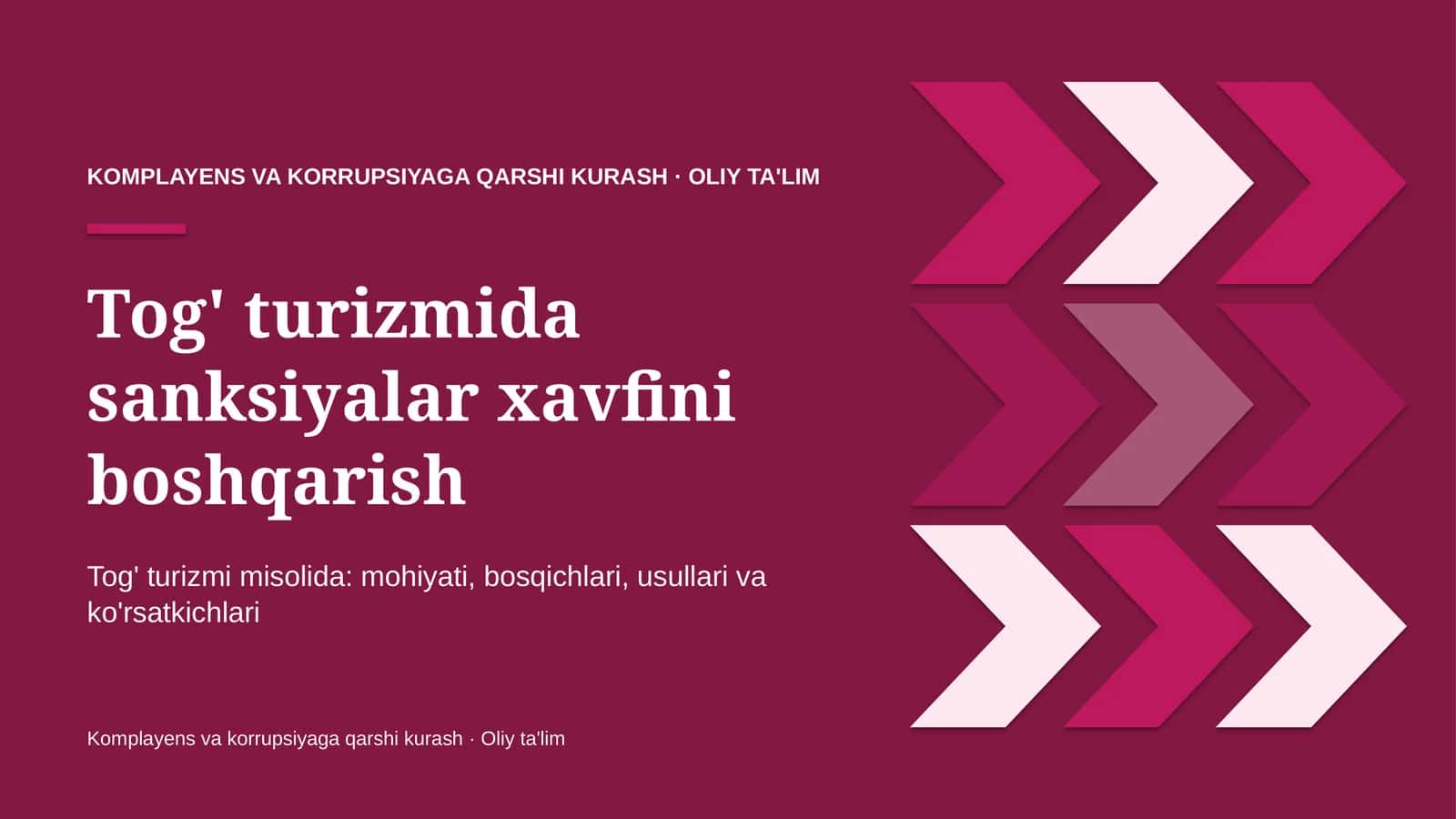 tog' turizmida sanksiyalar xavfini boshqarish 9212