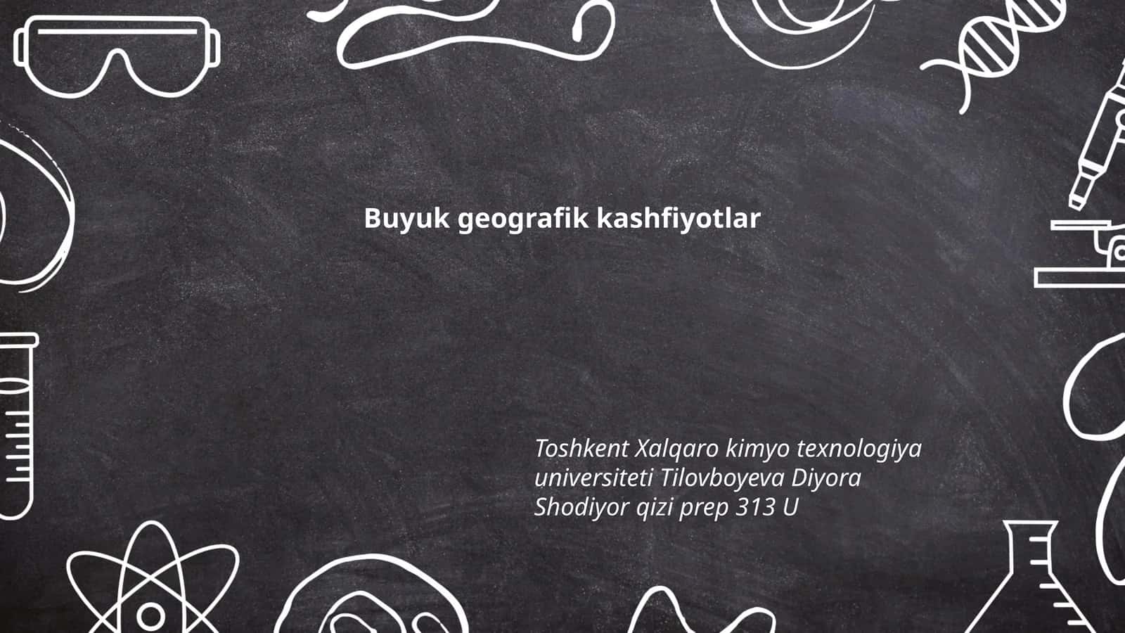 Buyuk geografik kashfiyotlar