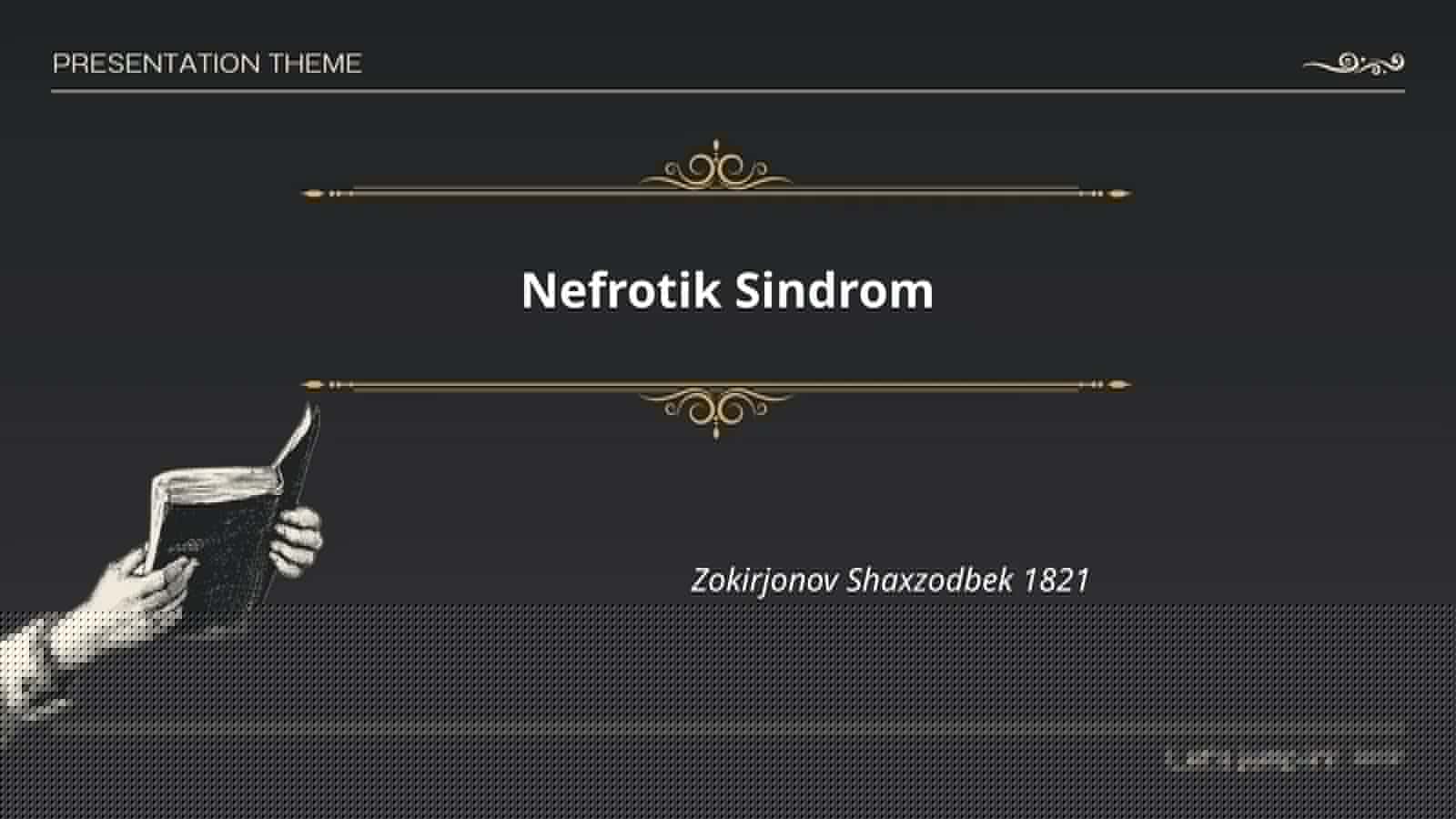 Nefrotik Sindrom