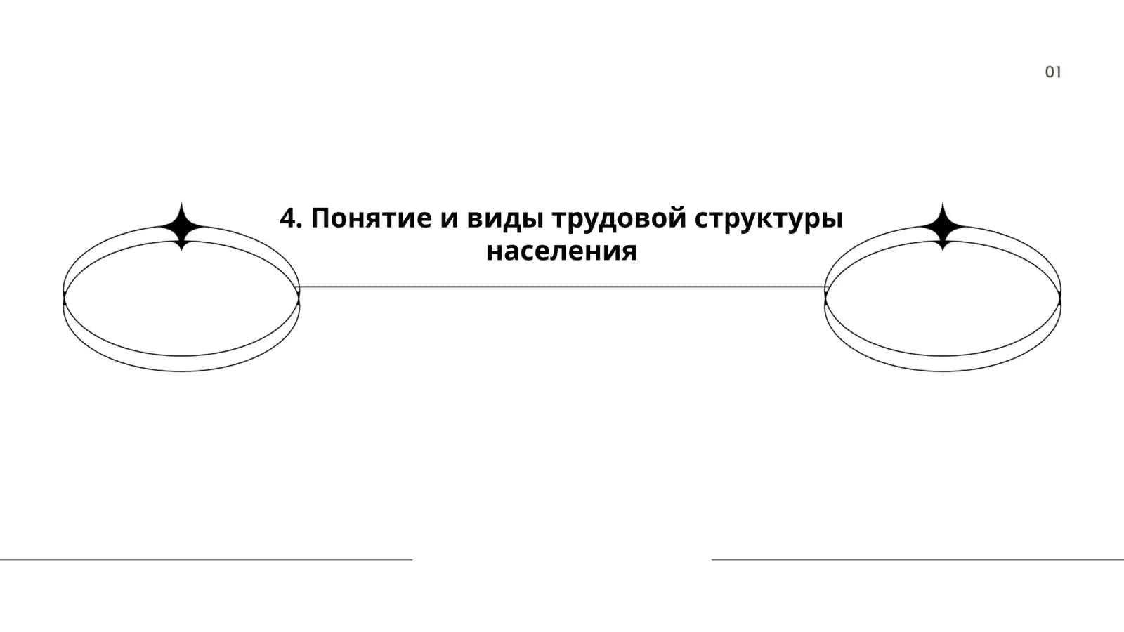 Понятие и виды трудовой структуры населения
