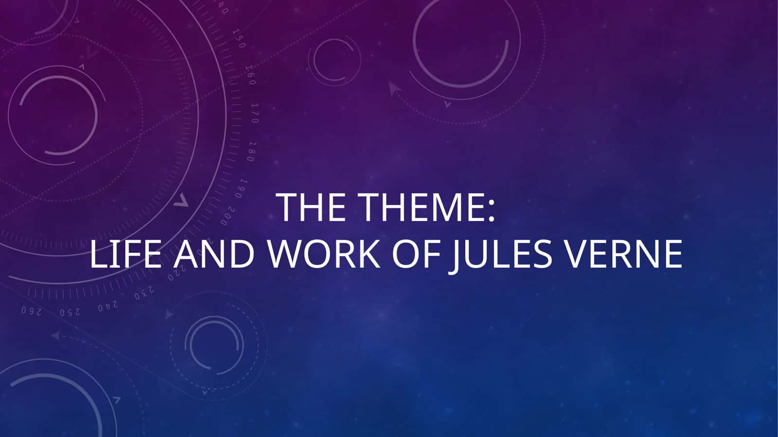 Life and work of Jules Verne