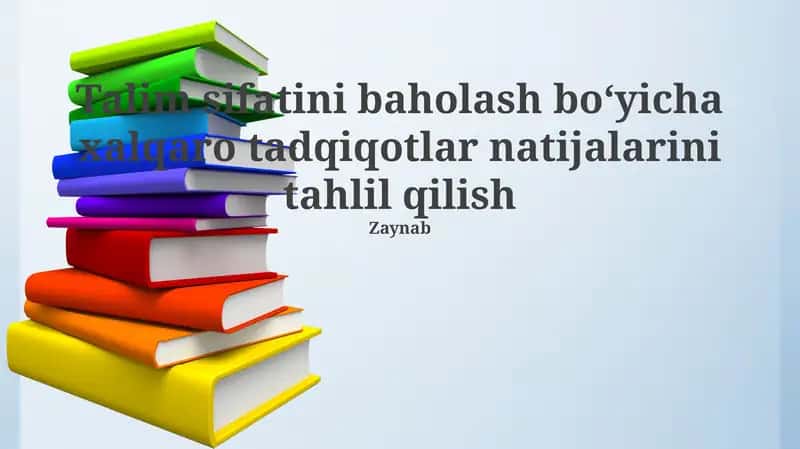 Ta'lim sifatini baholash