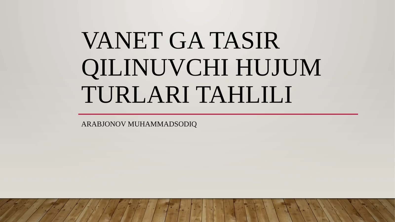 vanet