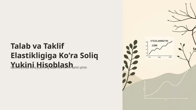 Soliq Yuki (Incidence) Ta’rifi