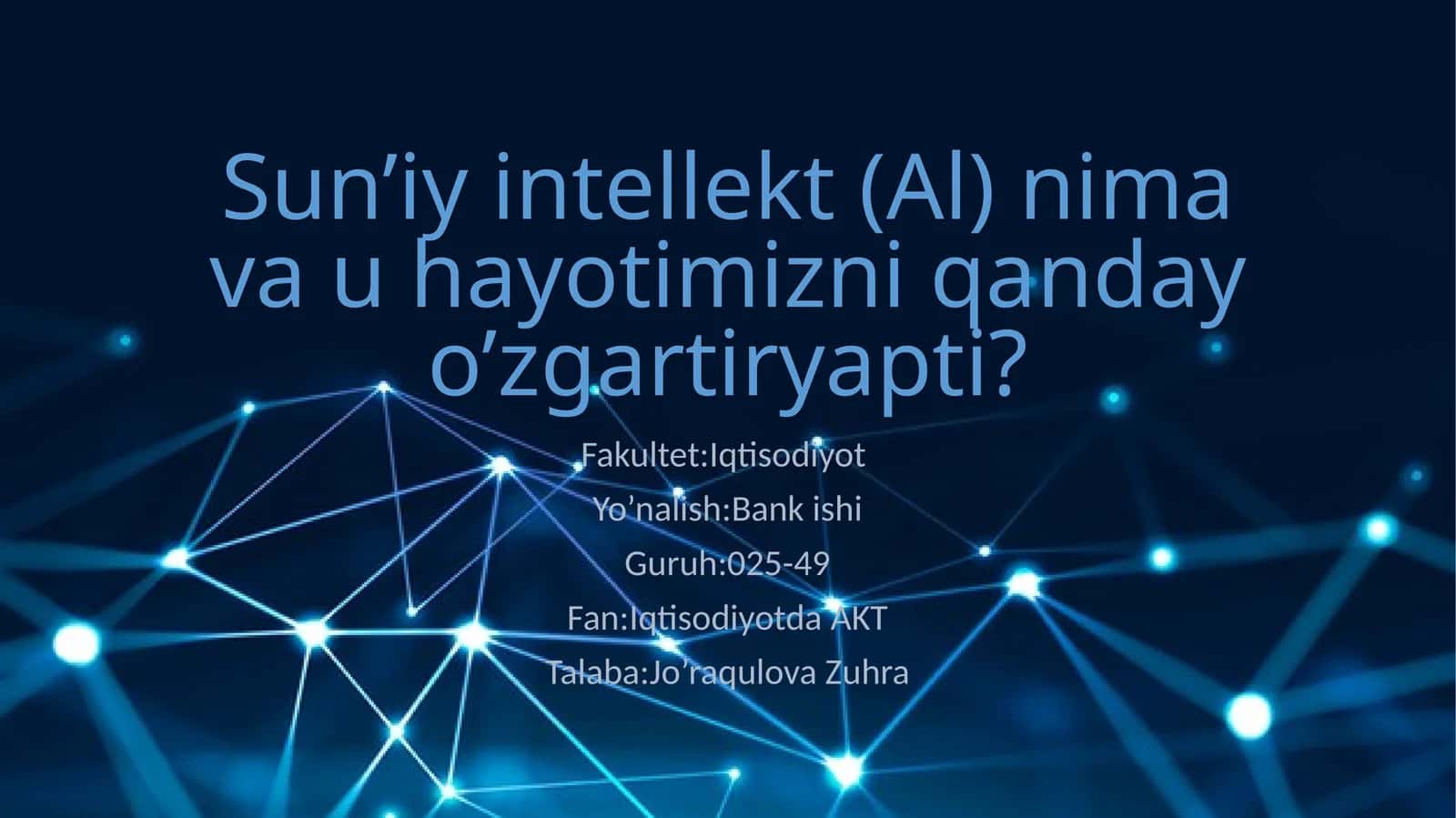 Sun’iyintellekt