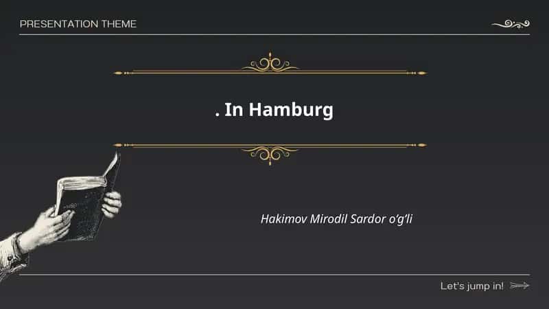 Sehenswürdigkeiten in Hamburg