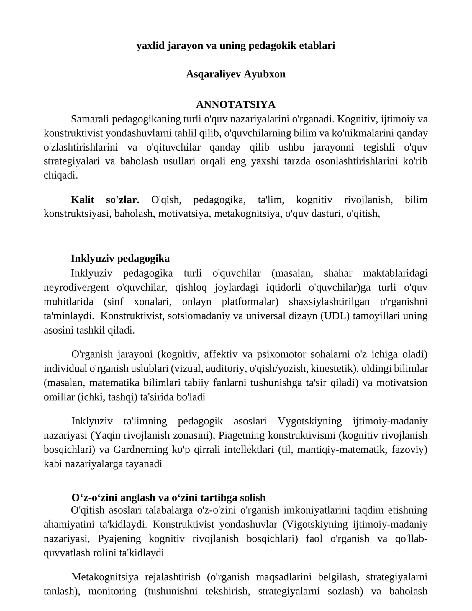 Samarali pedagogika