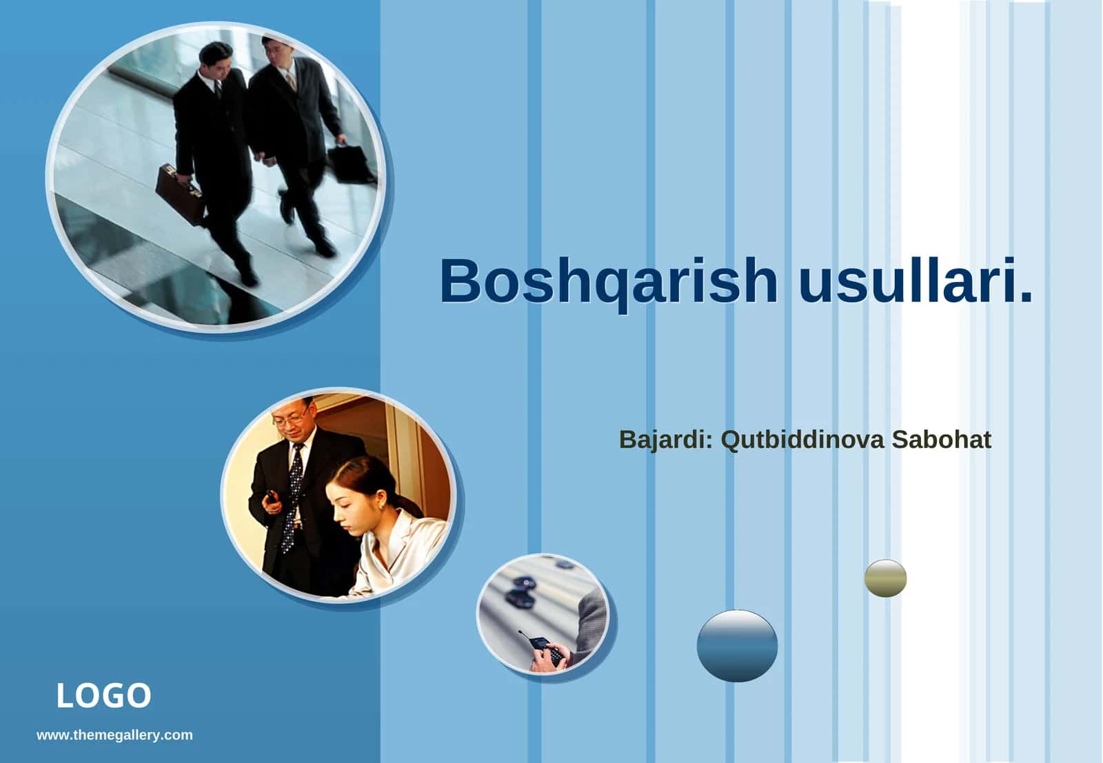 Boshqarish usullari