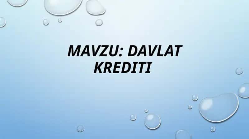 Davlatkrediti