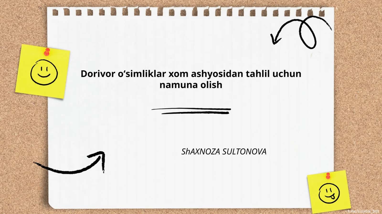 Namuna olish usullari