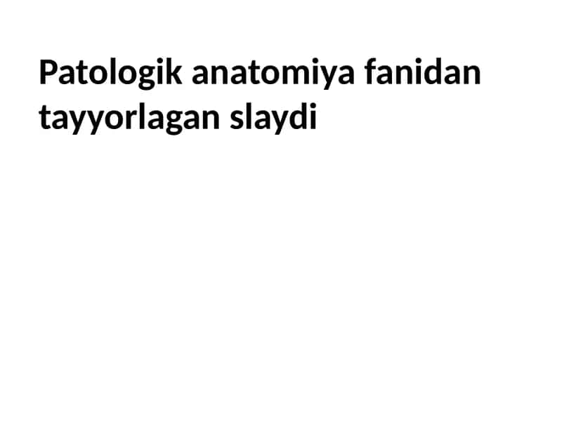 Tug‘ma anomaliyalar. Chala tug‘ilganlardagi buzilishlar