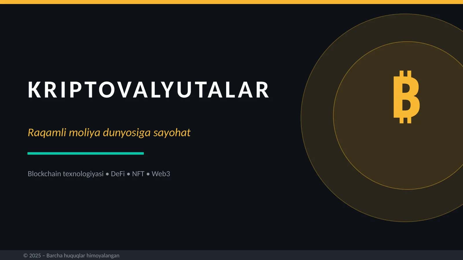 Kriptovalyutalar