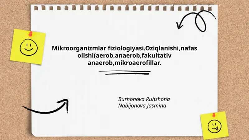 Mikroorganizmlar fiziologiyasi