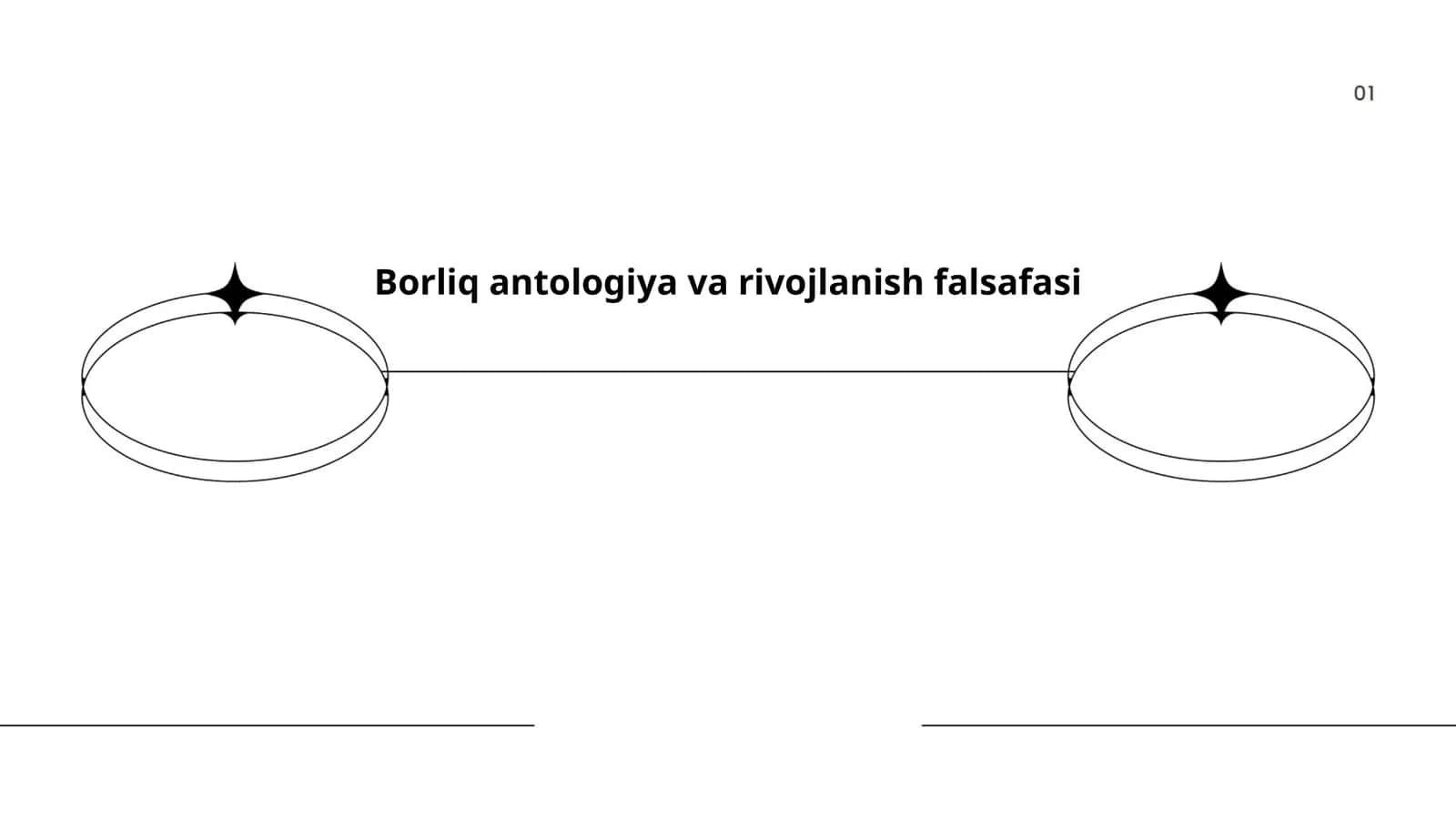 Borliq antologiya va rivojlanish falsafasi