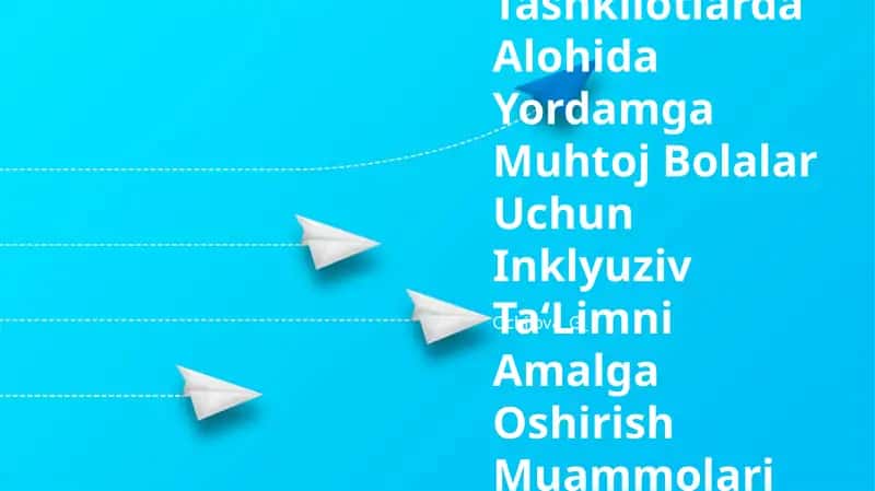 Umum Ta‘Lim Tashkilotlarda Alohida Yordamga Muhtoj Bolalar Uchun Inklyuziv Ta‘Limni Amalga Oshirish Muammolari Va Istiqlolari