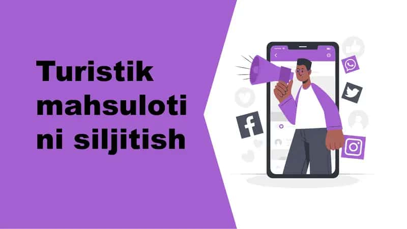 Turistik mahsulotlarini siljitish
