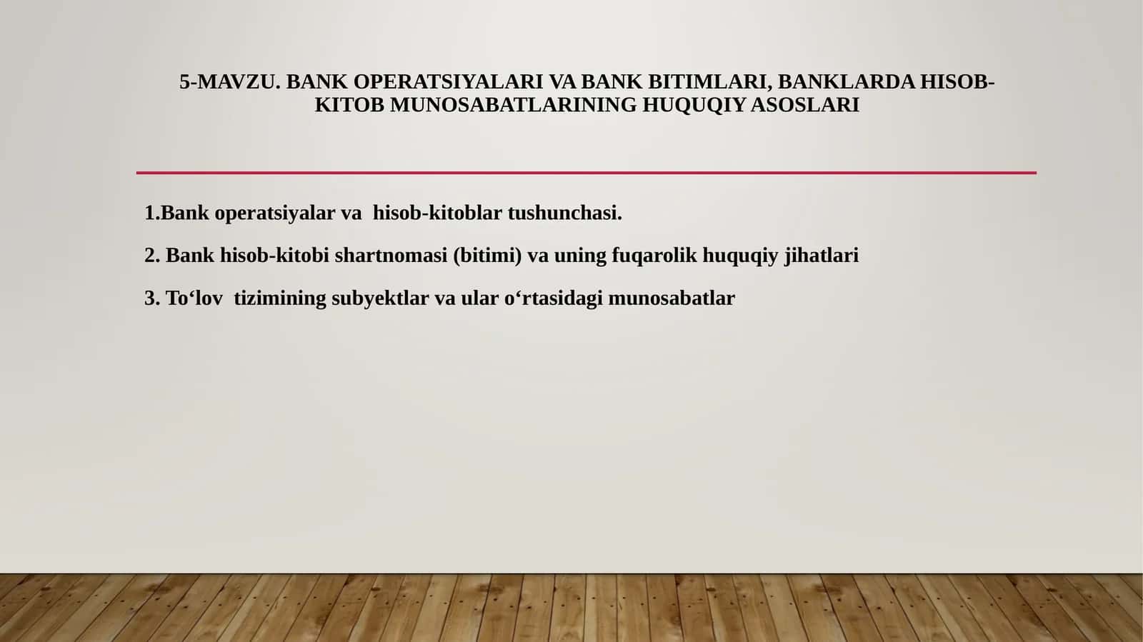 Bank operatsiyalari va bank bitimlari, banklarda hisob-Kitob munosabatlarining huquqiy asoslari