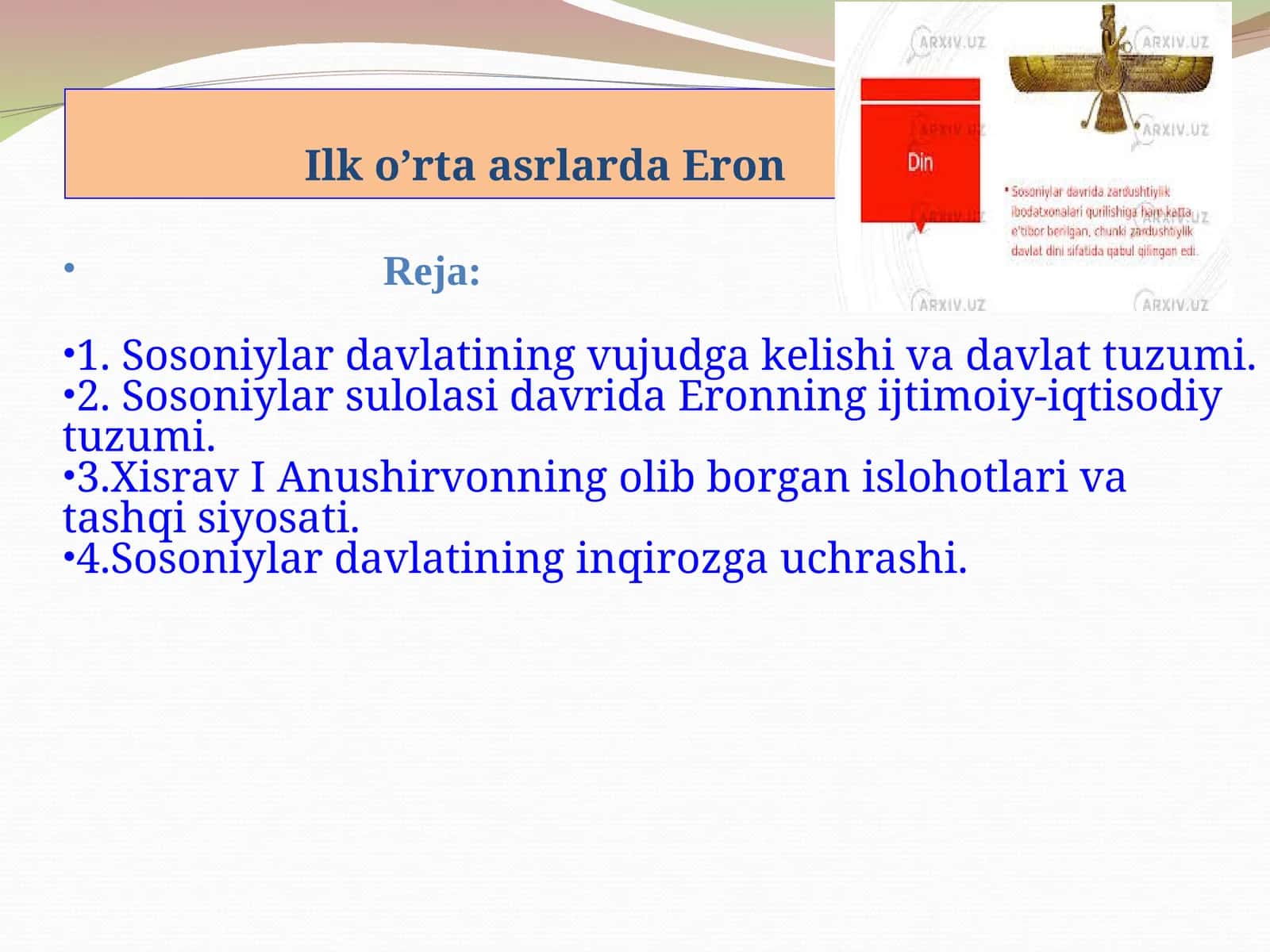 Ilk o'rta asrlarda Eron