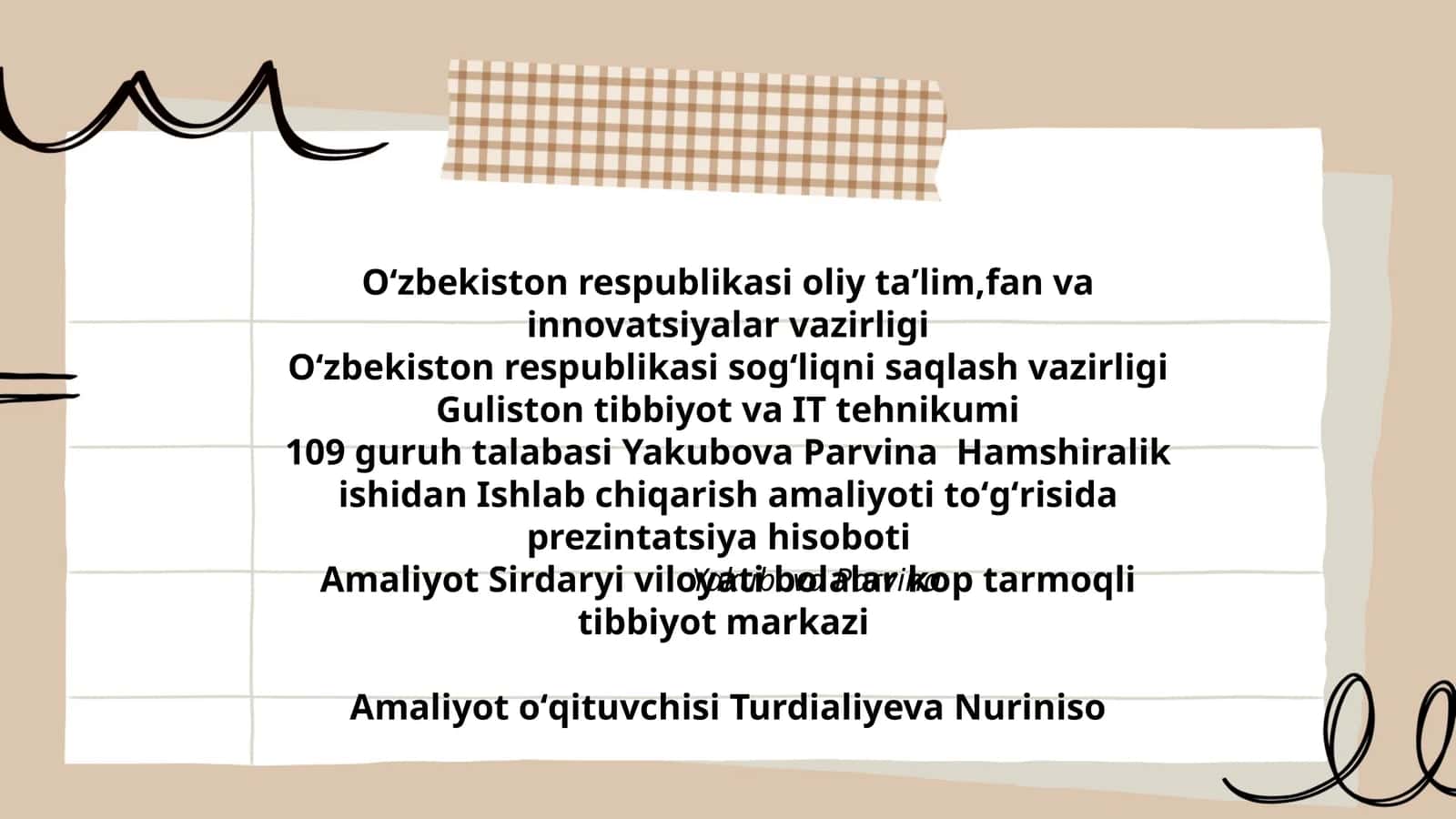 Amaliy ishlar/Iqtisodiyot