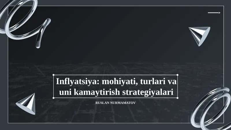 Inflyatsiya: mohiyati, turlari va uni kamaytirish strategiyalari