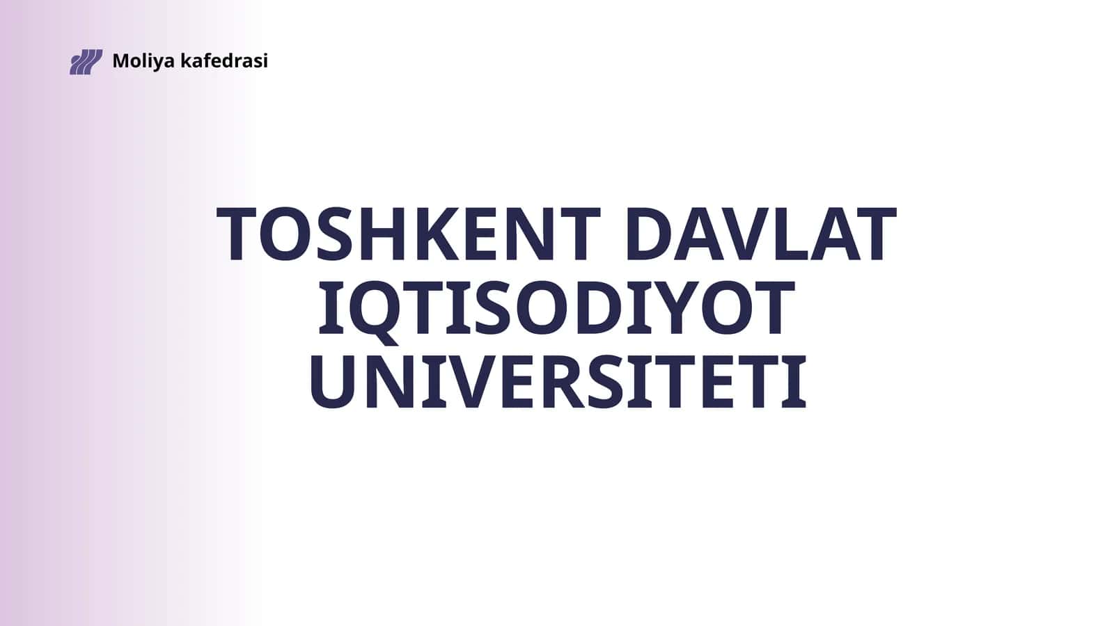 Biznesning tashkiliy shakllari va ularning takomillashtirish yo’llari