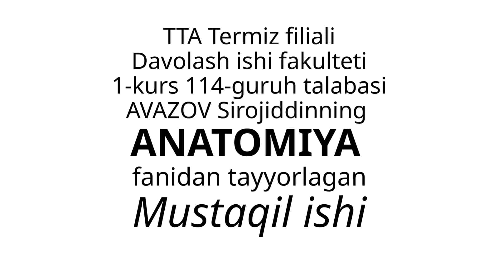 Umumiy osteologiya