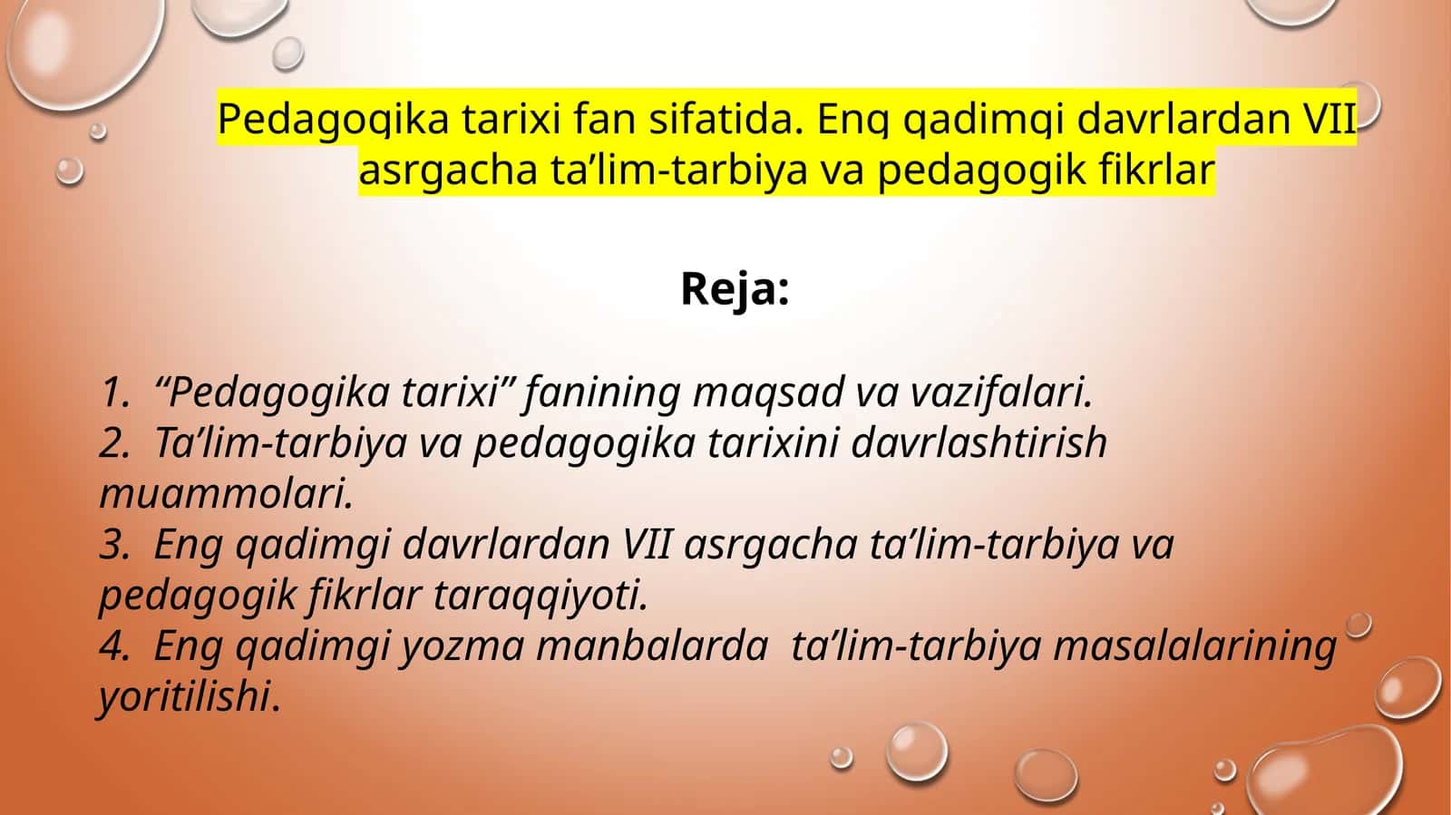 Pedagogikatarixi