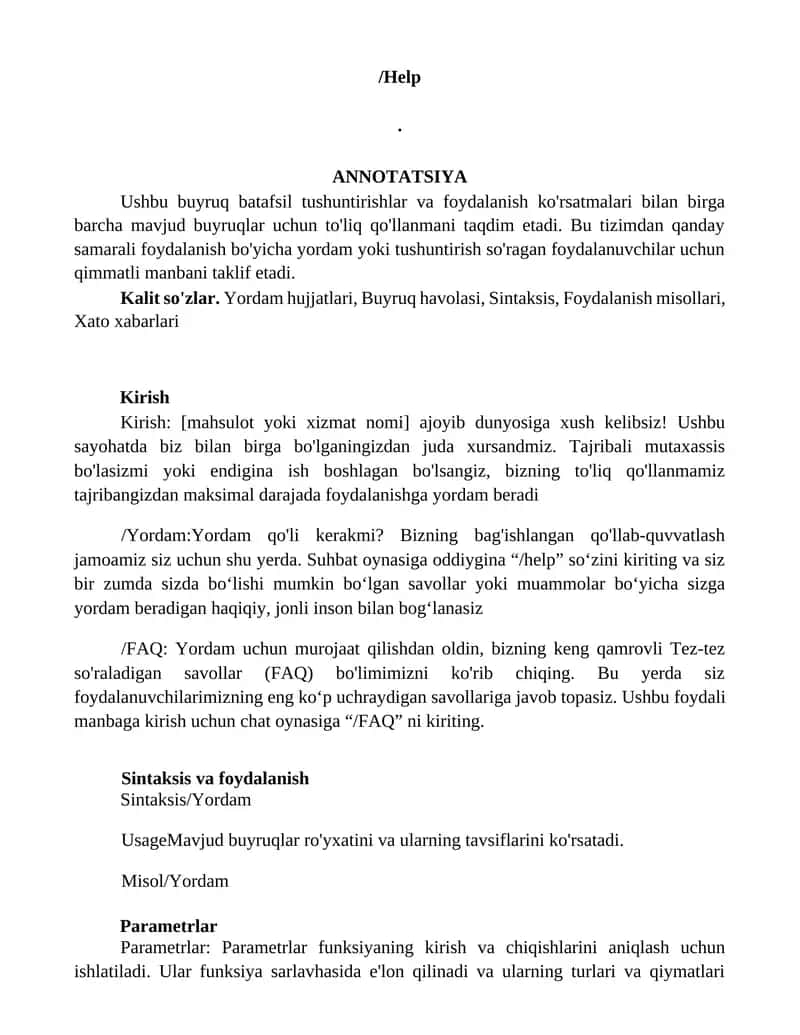 ANNOTATSIYA