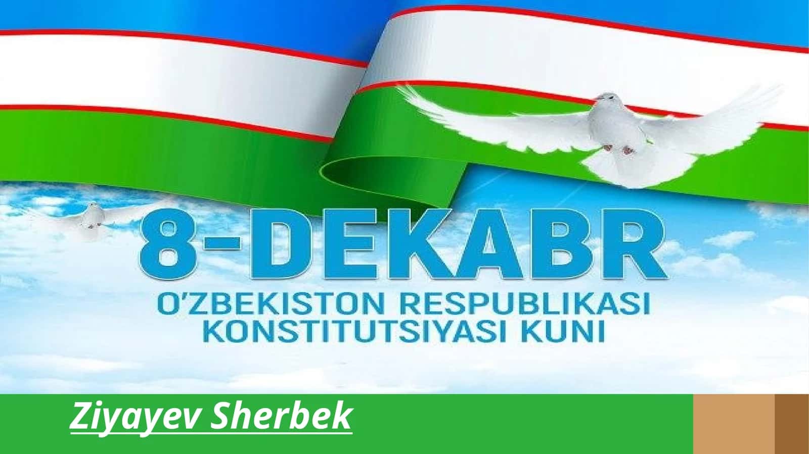 Konstitutsiya (Constitution)