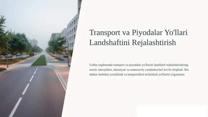 Landshaft Rejalashtirishning Asosiy Tamoyillari