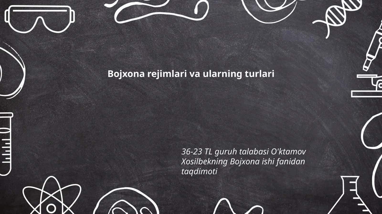 Bojxona rejimlari va ularning turlari