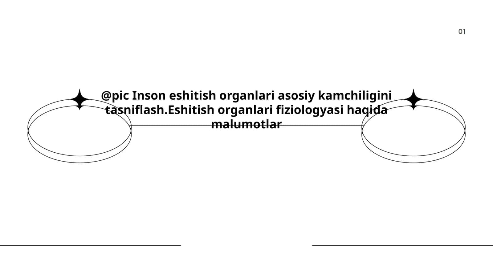 Eshitish organlari tuzilishi va fiziologiyasi