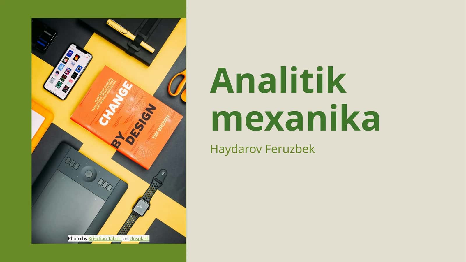 Analitik mexanika