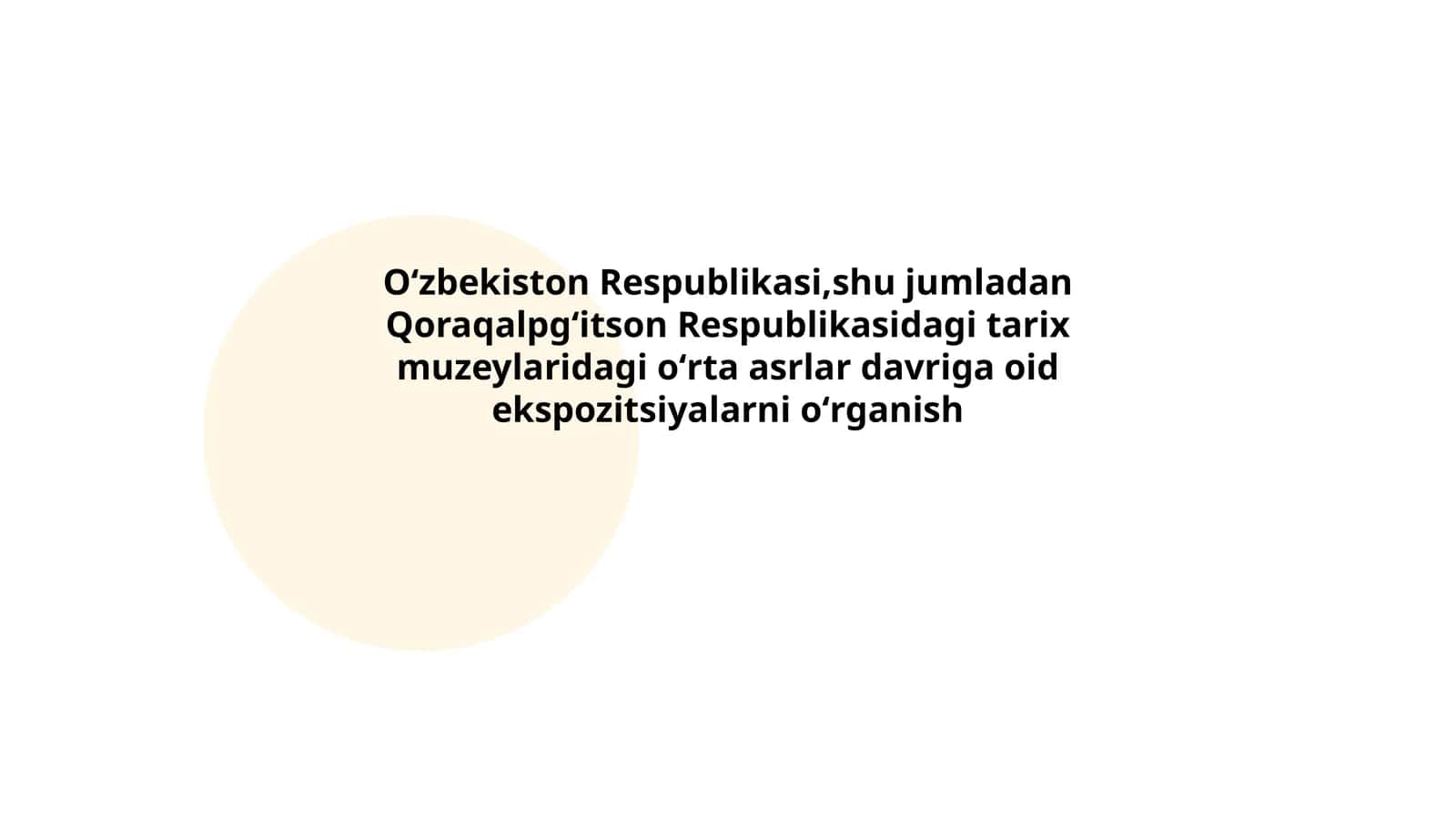 Oʻrta asrlar davri tarixi