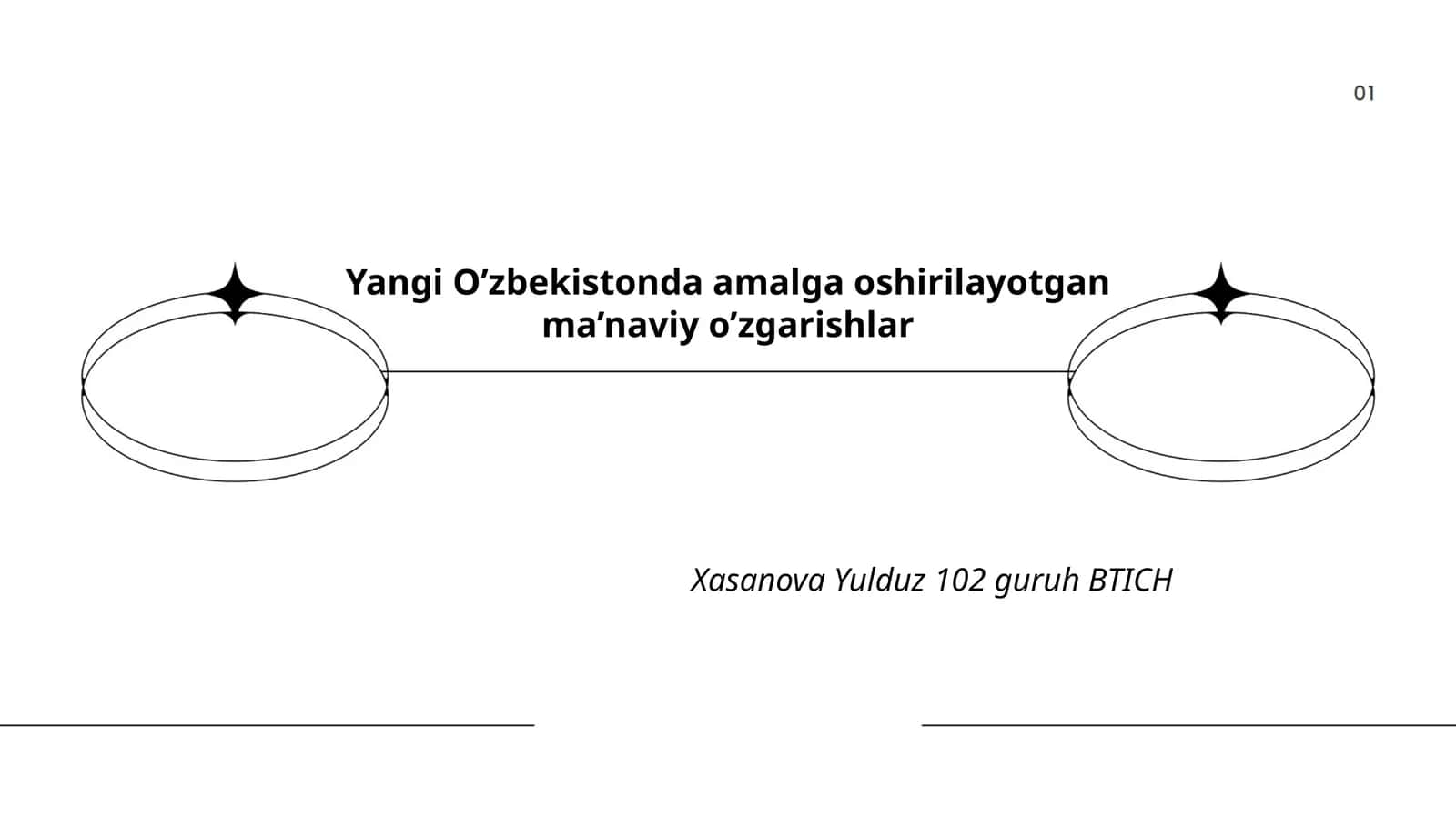 Yangi O’zbekistonda amalga oshirilayotgan ma’naviy o’zgarishlar