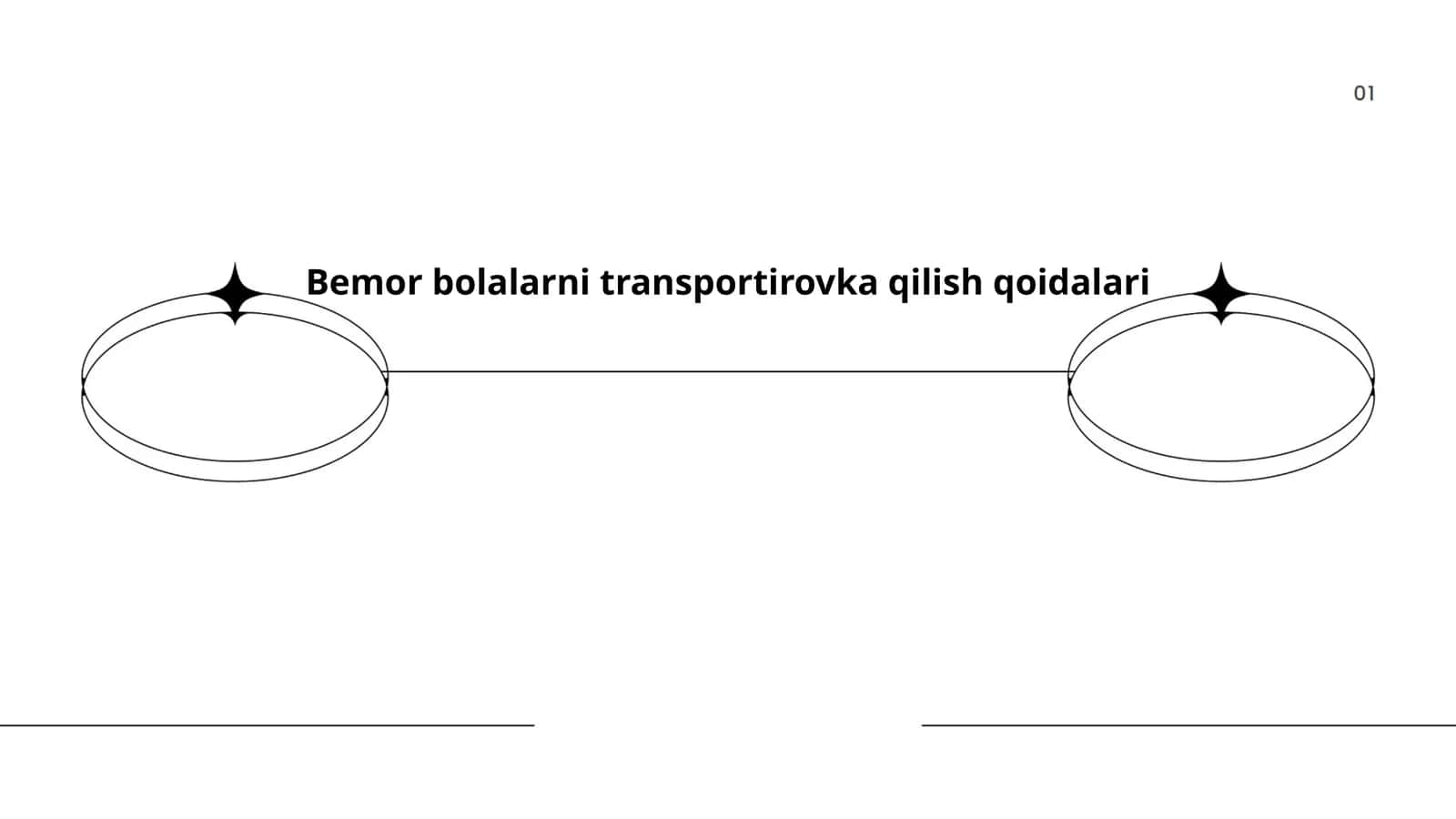 Bemor bolalarni transportirovka qilish qoidalari
