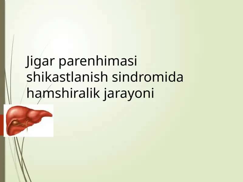 JIGAR PARENHIMASI