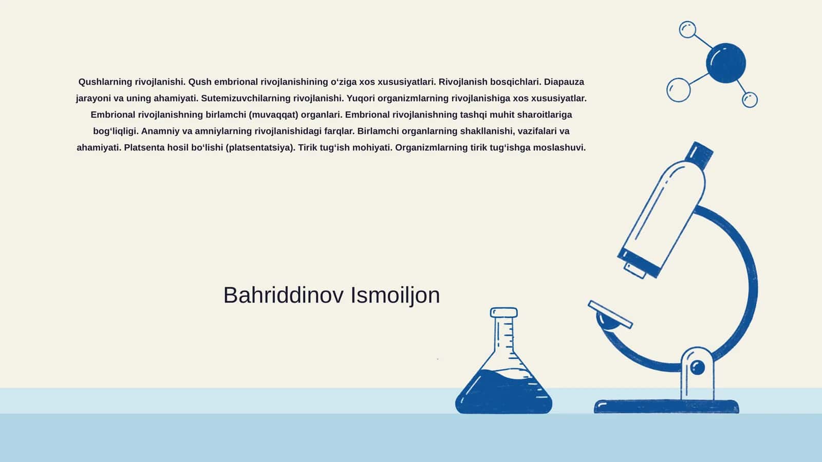 Qushlarning rivojlanishi