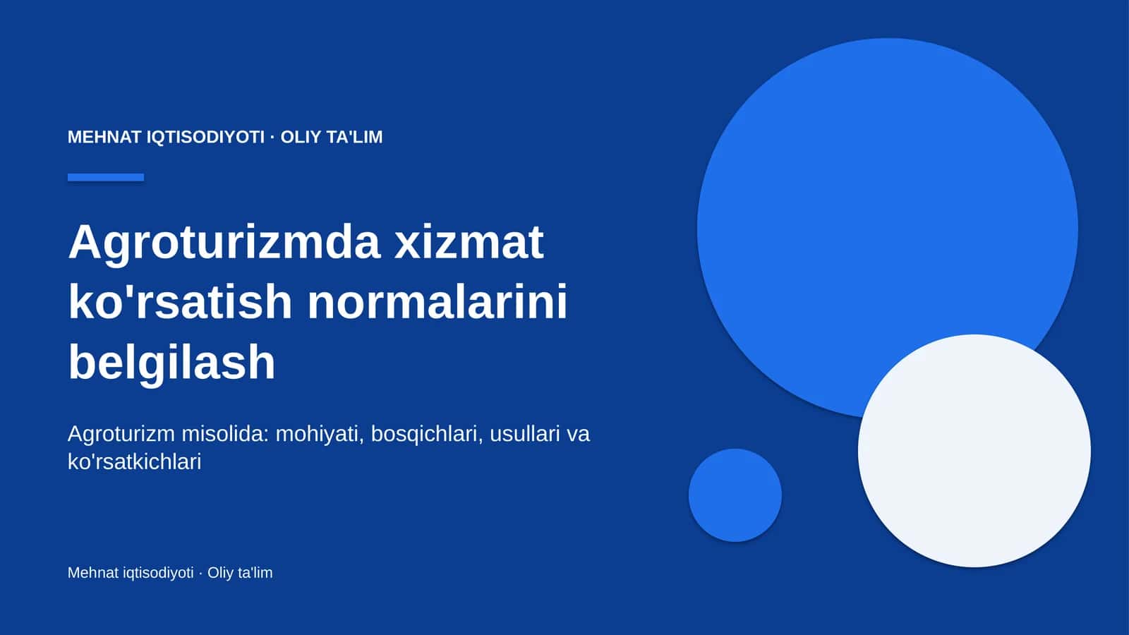 agroturizmda xizmat ko'rsatish normalarini belgilash 2482