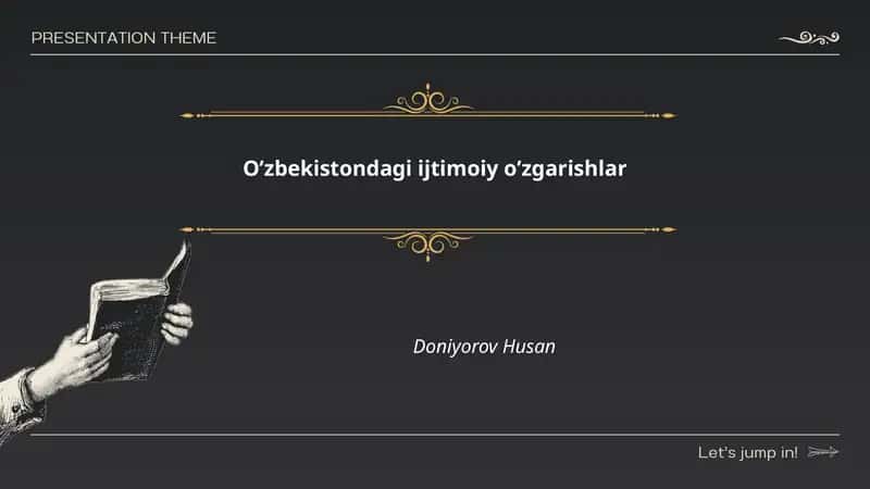 O’zbekistondagi ijtimoiy o’zgarishlar
