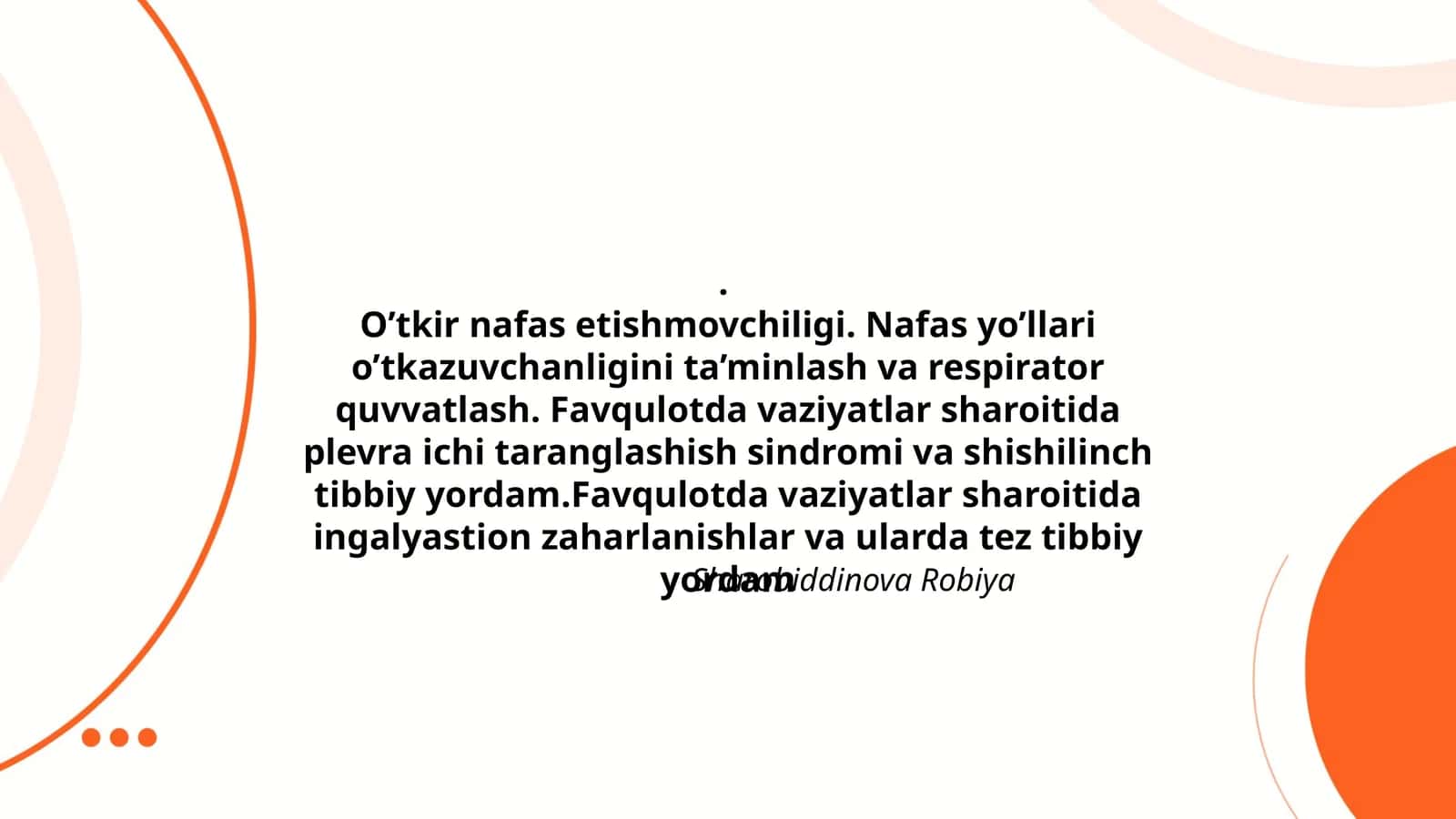 O’tkir nafas etishmovchiligi